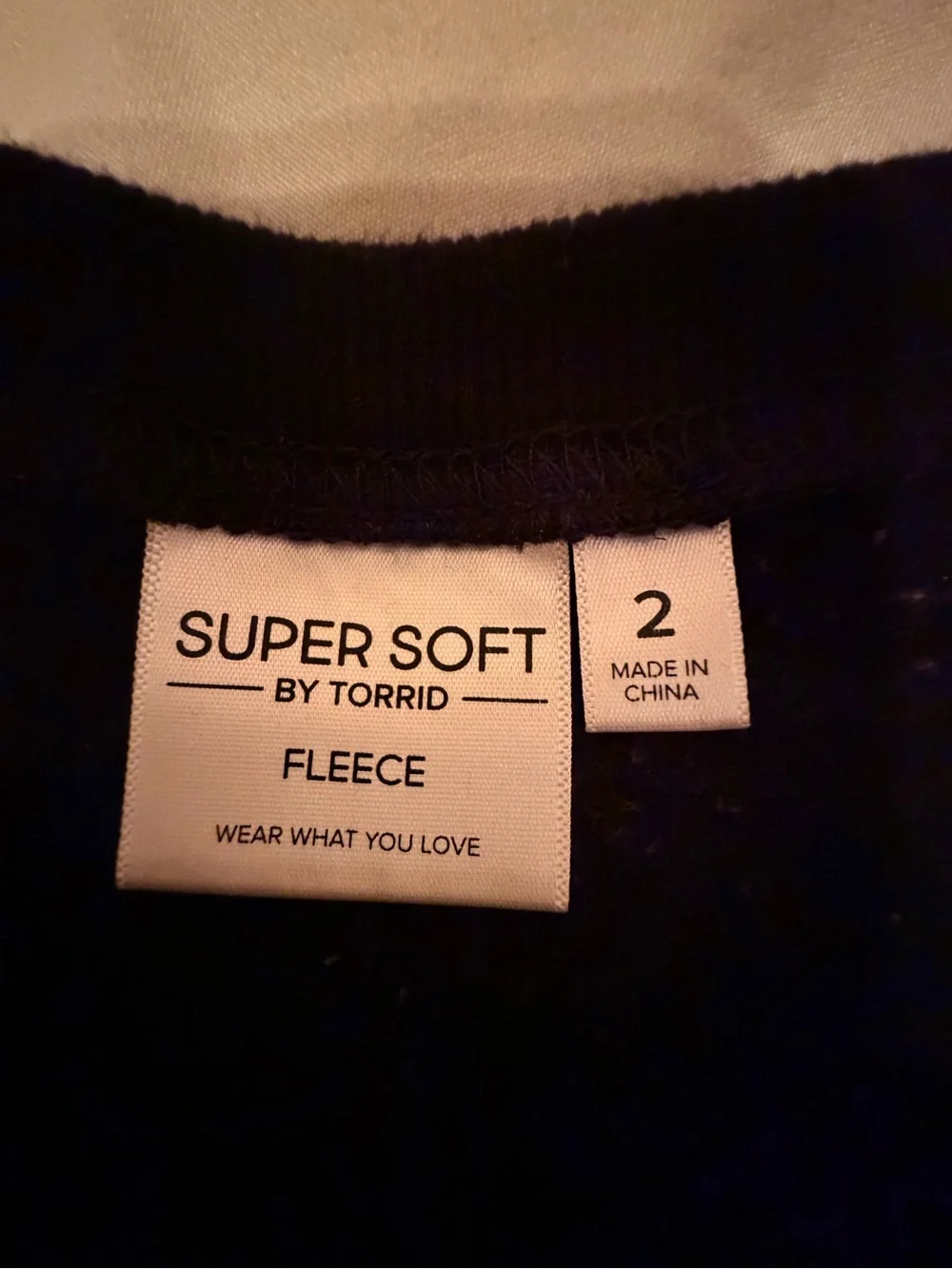 Torrid Black Crewneck Sweater with Butterfly Design on Back - Classic Pullover